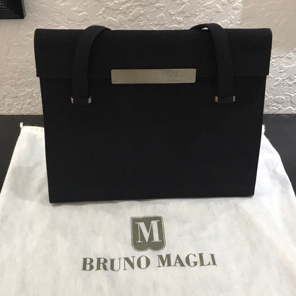 Bruno Magli Handbags - Bruno Magli Vintage Black Bag⭐️